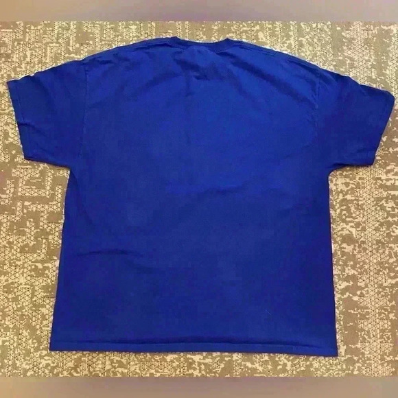 Kansas Jayhawks 2010 Big 12 Champs KU vs KSU Short Sleeve size 2XL color Blue - Picture 3 of 4